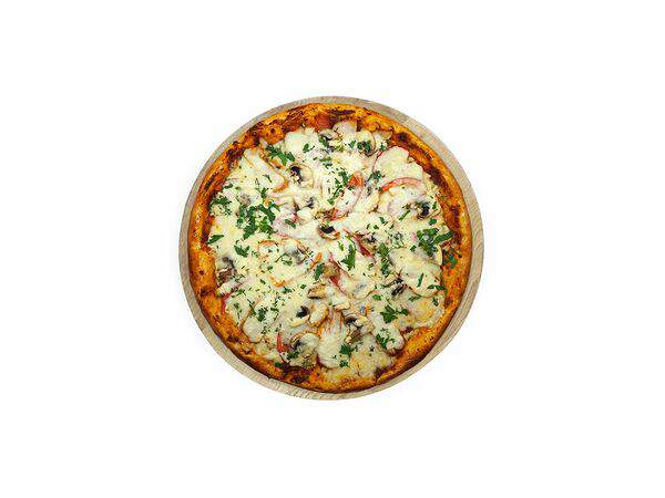 Шашлычная №1 - Пицца шашлычная с курицей и грибами