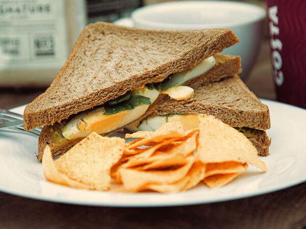 Costa Coffee - Тост с яйцом