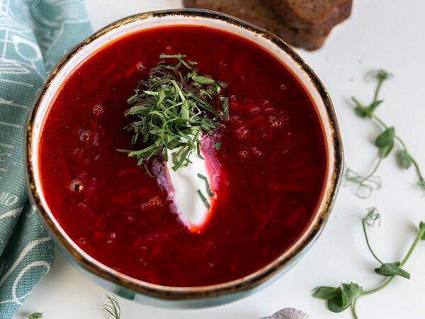 Грин доставка - Борщ с говядиной