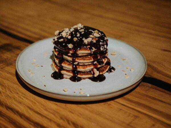 Будь умницей - Банановые панкейки с шоколадом