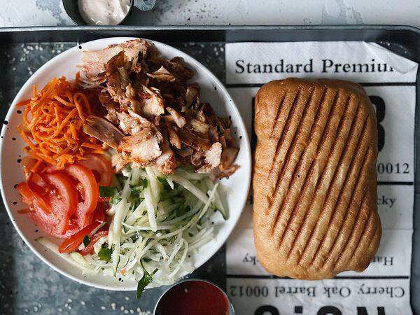 Вкусная Шаурма - Шаурма на тарелке