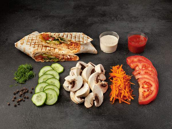 Octop Grill - Шаурма Вегетарианская пикантная