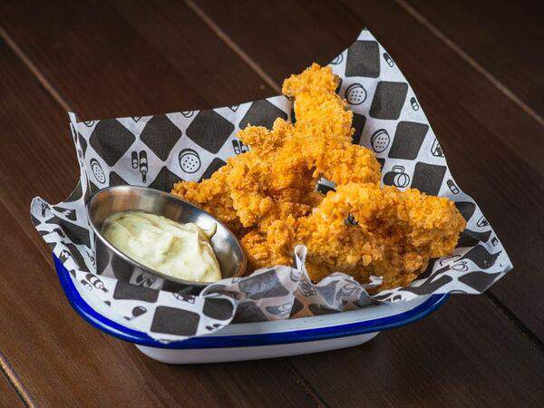 Ронни бургер-клуб - Стрипсы