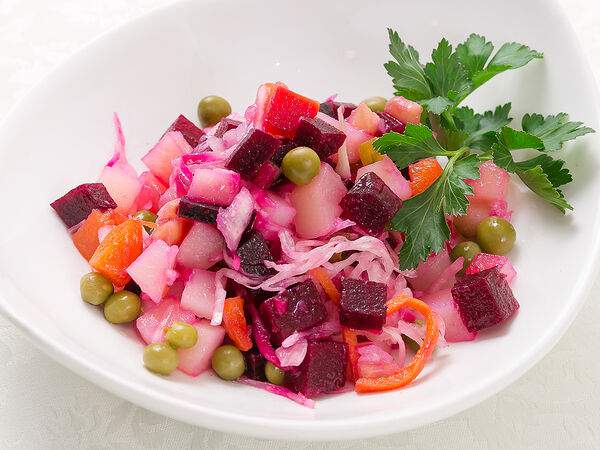 Брусника - Салат Винегрет