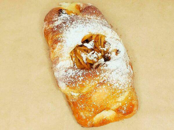 Привет обед - Булочка с яблоком