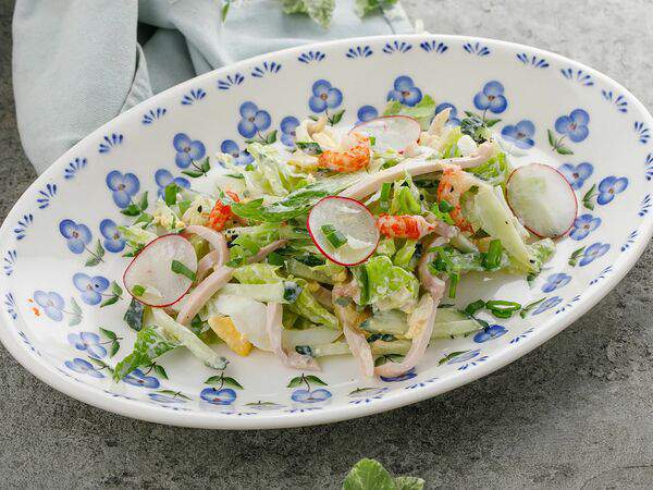 Катюша - Салат с кальмаром