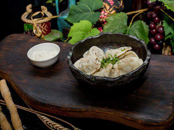 На дровах - Пельмени отварные