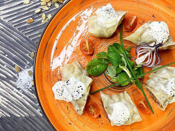 Lukum lounge cafe - Ханум с семгой