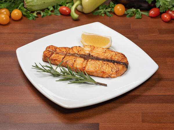 Шашлычкофф - Рыба Семга на углях