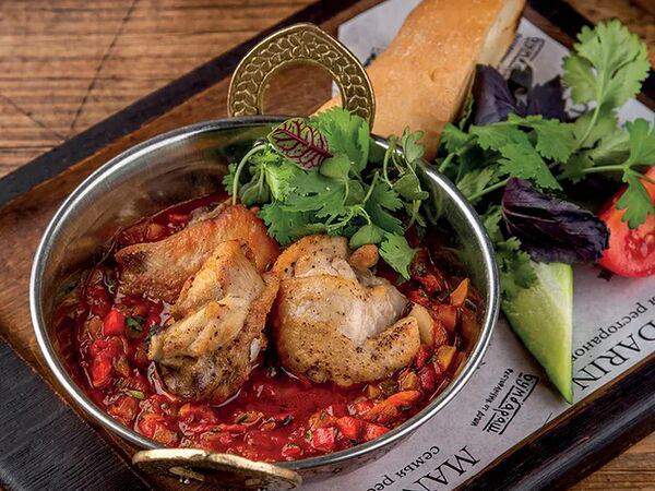 Бумбараш - Чахохбили с фермерским цыпленком