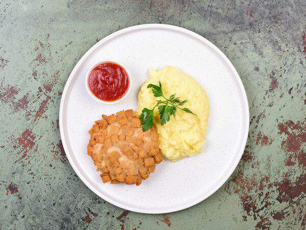 Гастроном - Пюре с пожарской котлетой