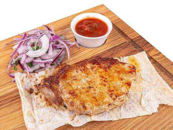 Суши фикс - Стейк из свинины с картофелем