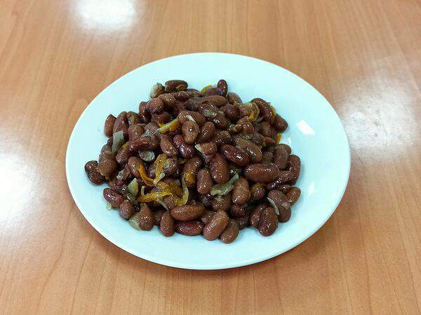 Обеды на Баррикадной - Тушенная с овощами фасоль