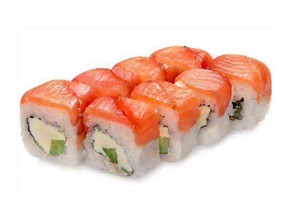 Pho Bo - Ролл Филадельфия с копченым лососем