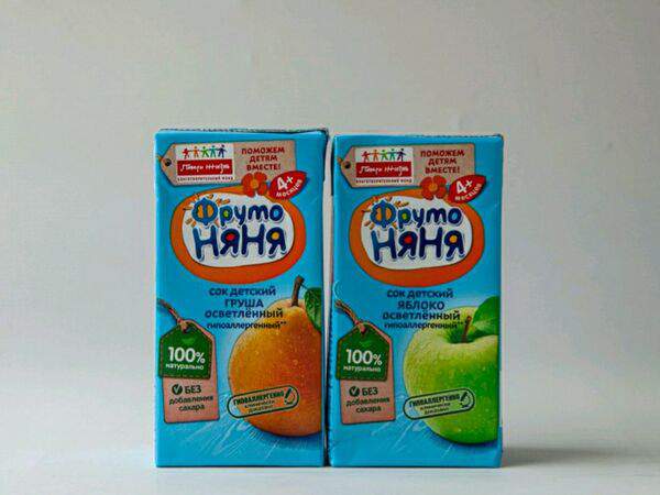 Nova Coffee - Сок детский Фруто Няня