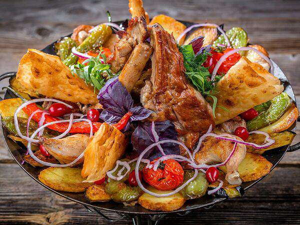 Новорижская застава - Ассорти из мяса на садже