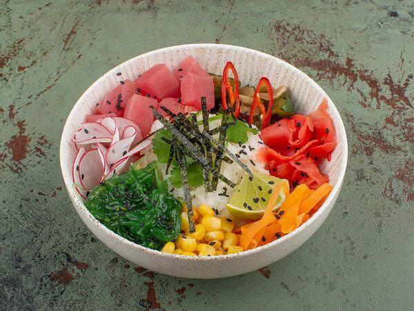 Гастроном - Азиатская закуска с тунцом и авокадо