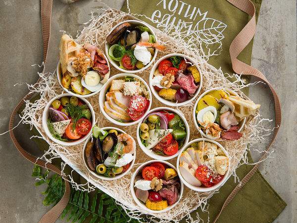 Хотим-едим - Ассорти салатов