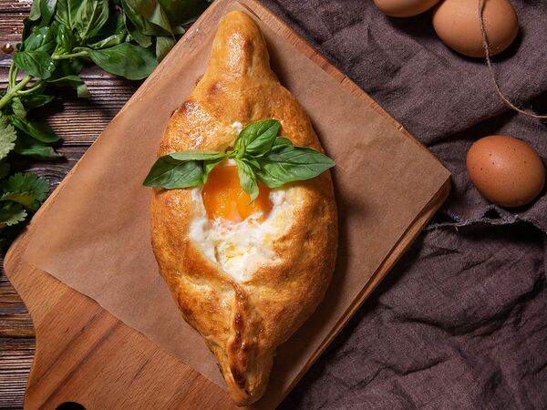 Baranka cafe & bar - Хачапури по-аджарски