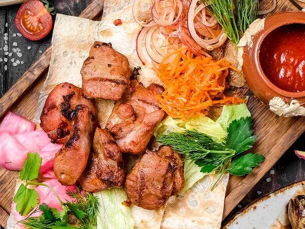 Бакладжан - Шашлык из куриных бедрышек