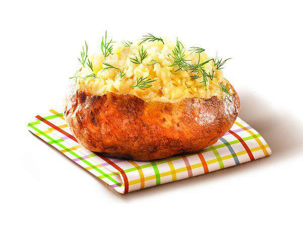 Крошка Картошка - Крошка картошка с укропом и растительным маслом