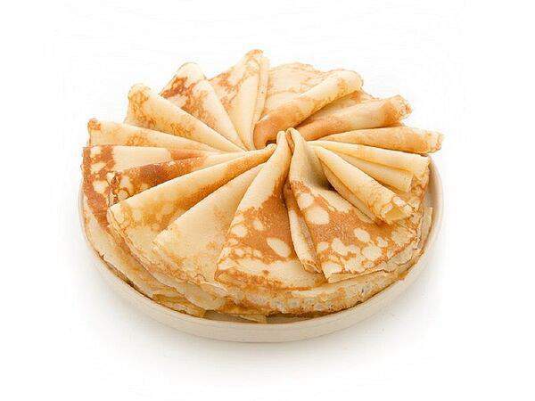 Шоколадница - Большая стопка домашних блинов