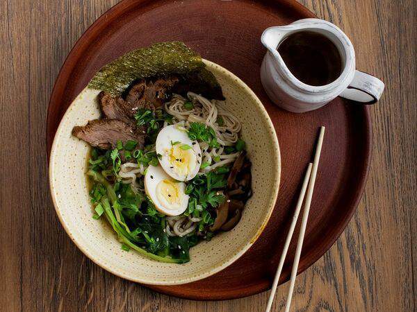 Maru - Рамен с запеченной говяжьей вырезкой