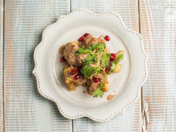 Хочу пури - Цветная капуста с соусом баже