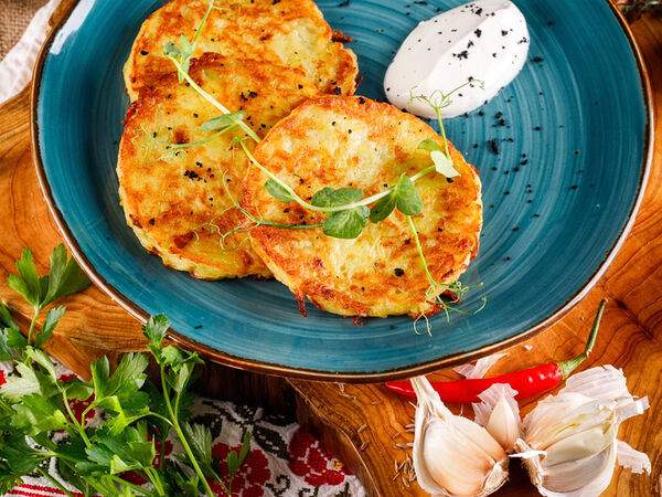 Фьюжн - Деруны со сметаной