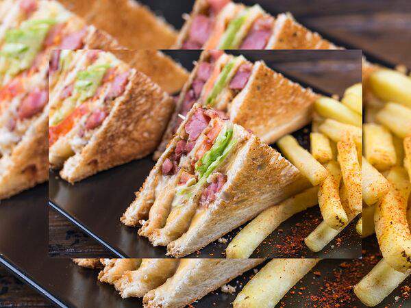 Краснодарский парень - Клаб сэндвич с курицей