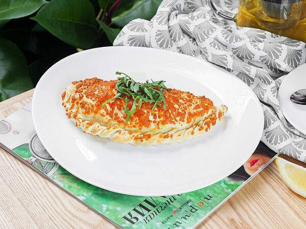 Перчини - Кальцоне с курицей и грибами