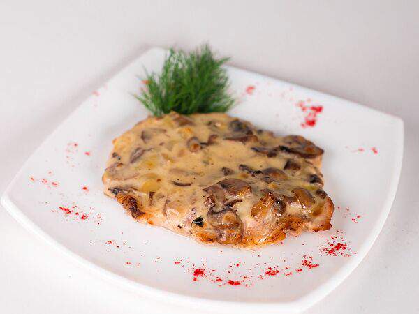 Good обед - Отбивная свиная с грибочками