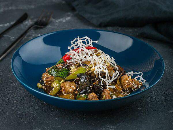 Кафе Миндаль - Свинина му-шу