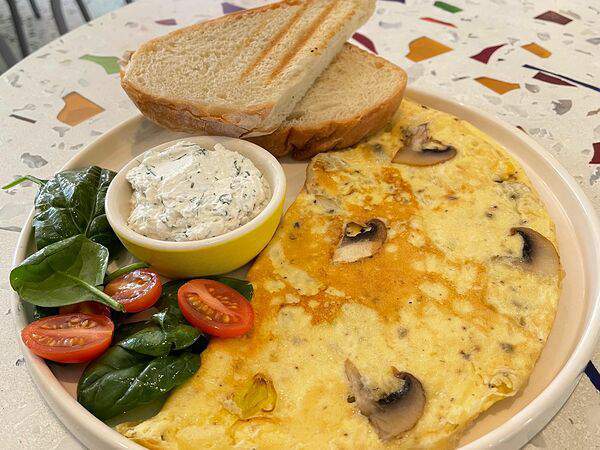 Black Fox - Французский омлет с шампиньонами и луком-пореем