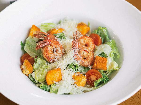 Пилзнер - Салат Цезарь с креветками