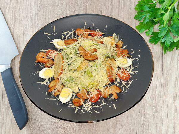 С акцентом - Цезарь с креветками