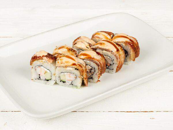 Медина Food на Татарстан - Big Roll с угрем и креветкой