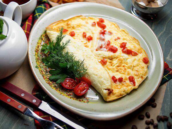 Meal me - Омлет сырный с томатами