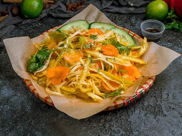 Pho dat viet вьетнамская кухня - Вок Ми сао рау