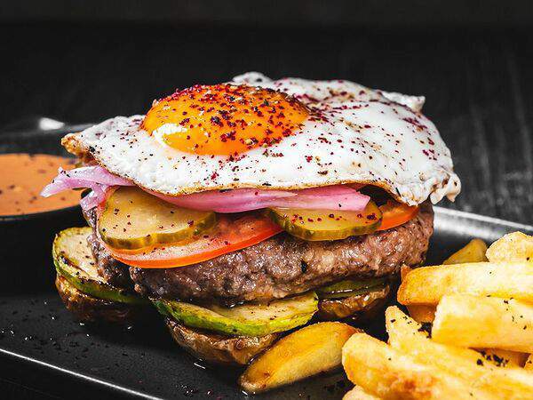 BUNKER - Бифштекс с овощами гриль