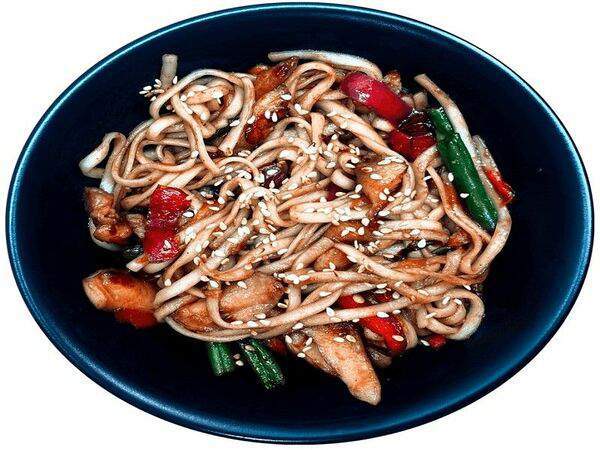 Inari - Удон с курицей в соусе Терияки