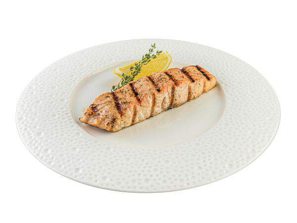 Жемчужина - Стейк из лосося на гриле