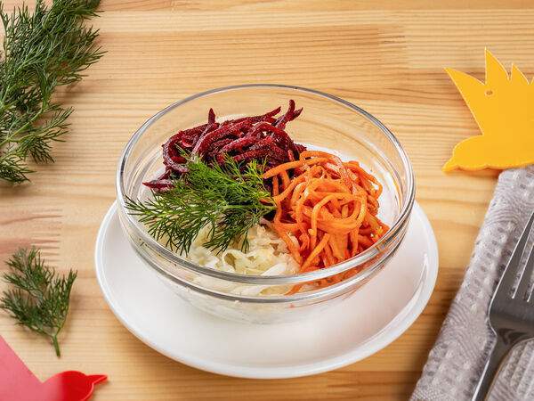 Вилка-ложка - Салат Мозаика