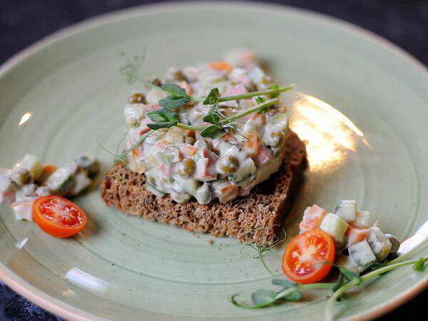 Лакшми - Оливье по-вегетариански