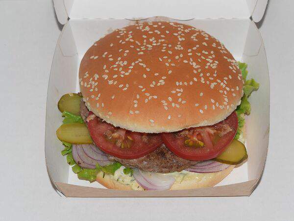 Едим дома - Гамбургер с соусом Тартар