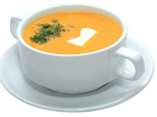 Арт кафе carpe diem - Крем-суп из тыквы