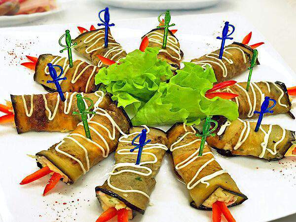 Чайхона - Рулет из баклажанов