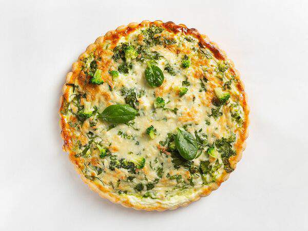 Пироги всем - Киш с брокколи, шпинатом и цветной капустой