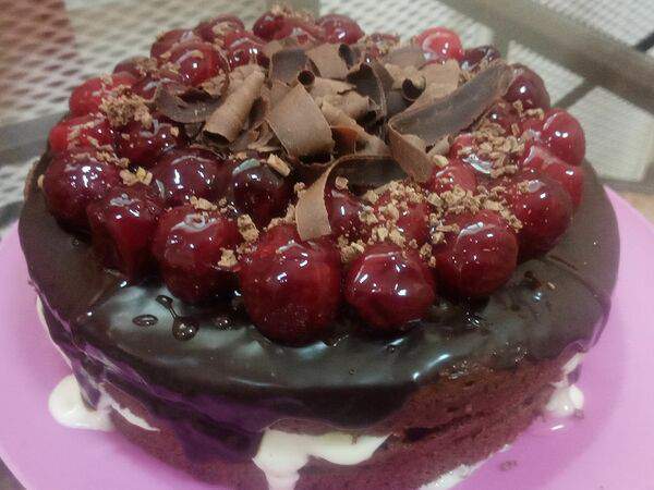 Кондитерская Печка - Десерт Вишнёвый поцелуй