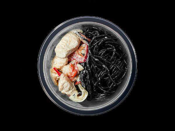 Eattery - Паста неро с курицей